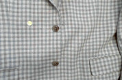 Tommy Hilfiger Mens Modern fit Sport Coat Blazer 42 S Beige Check Stretch