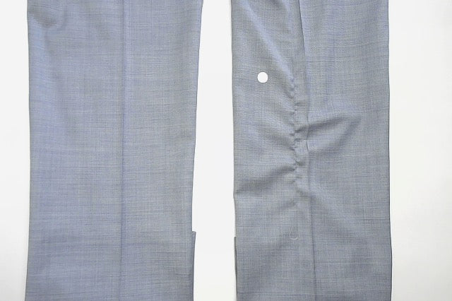 Calvin Klein Mens Slim fit Dress Pants 32 / 30 Powder Blue Solid Stretch