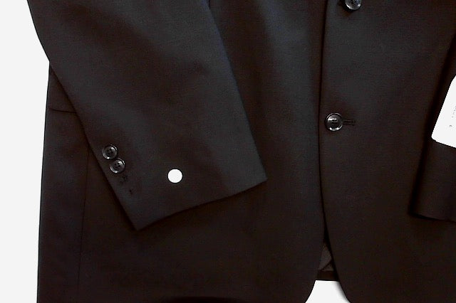 Bar Iii Mens Slim fit Suit Jacket Blazer 46 L Black Solid Stretch