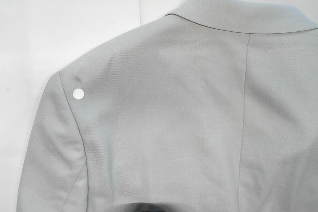 Hugo Boss Mens Modern fit Suit Jacket Blazer 40 R Light Grey Solid Stretch