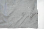 Nautica Mens Modern fit Corduroy Sport Coat Blazer 46 R Light Grey Solid Stretch