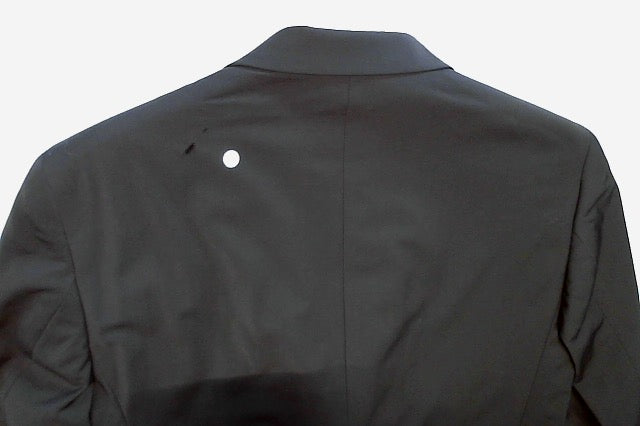 Calvin Klein Mens Slim fit Tuxedo Jacket Blazer 40 R Black Solid Stretch