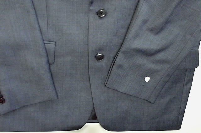 Michael Kors Mens Classic fit Suit Jacket Blazer 42 S Navy Blue Solid Stretch