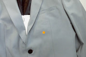 Hugo Boss Mens Modern fit Suit Jacket Blazer 40 R Light Blue Solid Stretch