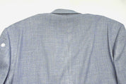Michael Kors Mens Classic fit Sport Coat Blazer 44 R Light Blue Stretch