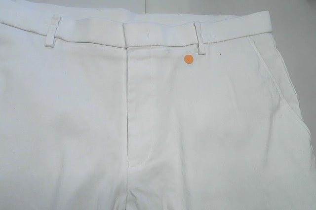 Tommy Hilfiger Mens Modern fit Dress Pants 33 / 30 White Solid Stretch