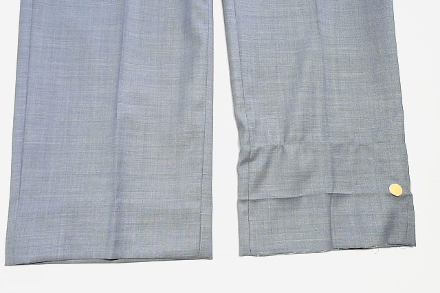 Calvin Klein Mens Slim fit Dress Pants 36 / 30 Light Blue Solid Stretch