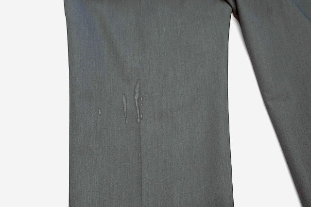 Perry Ellis Mens Modern fit Dress Pants 33 / 29 Charcoal Grey Solid Stretch