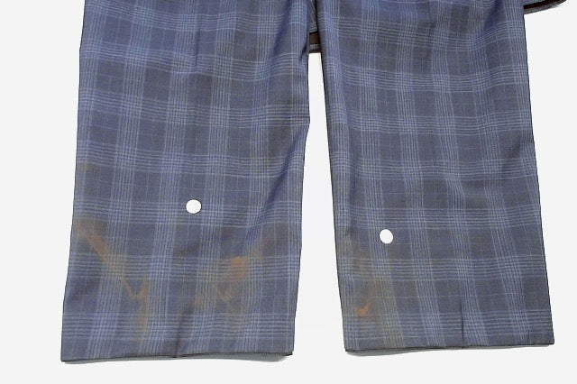 Hugo Boss Mens Modern fit Dress Pants 42 / 32 Navy Blue Plaid Stretch