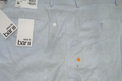 Bar Iii Mens Slim fit Dress Pants 34 / 30 Light Blue Solid Stretch