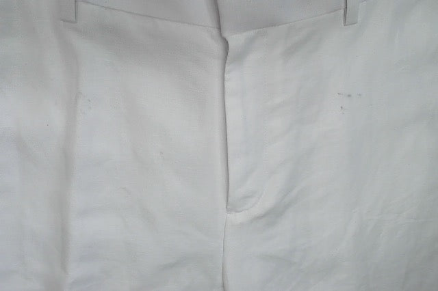 Perry Ellis Mens Modern fit Dress Pants 36 / 30 White Solid Stretch
