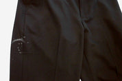 Perry Ellis Mens Modern fit Dress Pants 32 / 32 Black Solid Stretch