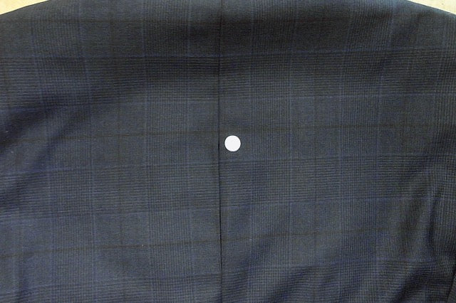 Bar Iii Mens Slim fit Suit Jacket Blazer 40 R Navy Blue Plaid Stretch