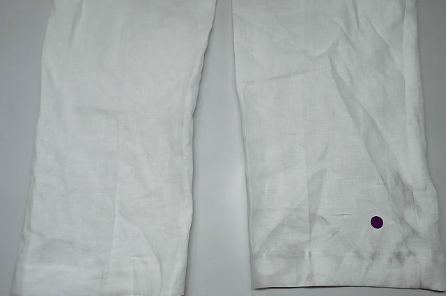 Nautica Mens Modern fit Dress Pants 36 / 30 White Solid Stretch