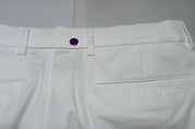 Michael Kors Mens Classic fit Dress Pants 32 / 30 White Solid Stretch