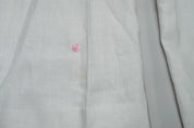 Tayion Mens Classic fit Dress Pants 40 / 30 White Herringbone Stretch