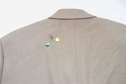 Michael Kors Mens Classic fit Sport Coat Blazer 42 S Beige Solid