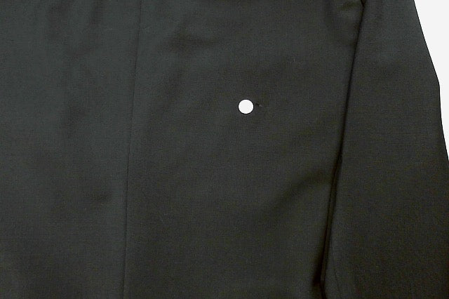Hugo Boss Mens Modern fit Suit Jacket Blazer 38 S Black Solid Stretch Wool
