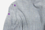 Tommy Hilfiger Mens Modern fit Sport Coat Blazer 40 R Light Blue Check Stretch