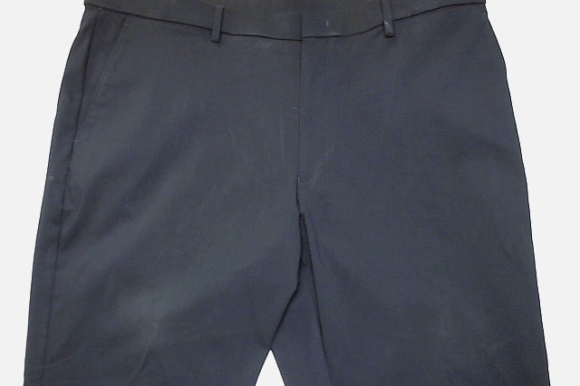Tommy Hilfiger Mens Modern fit Dress Pants 40 / 32 Navy Blue Solid Stretch