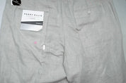 Perry Ellis Mens Modern fit Dress Pants 36 / 30 Beige Solid Stretch