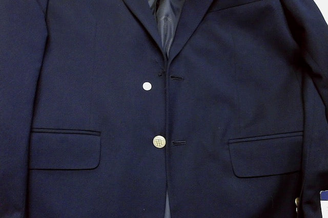 Tommy Hilfiger Mens Modern fit Sport Coat Blazer 40 S Navy Blue Solid Stretch