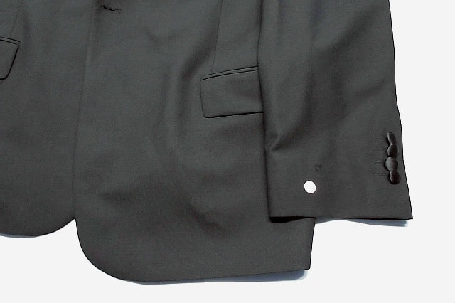 Brooks Brothers Mens Classic fit Tuxedo Jacket Blazer 50 R Black Solid Wool