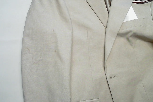 Tommy Hilfiger Mens Modern fit Suit Jacket Blazer 36 R Beige Solid Stretch