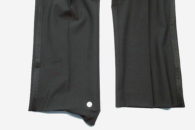 Bar Iii Mens Slim fit Tuxedo Pants 34 / 32 Black Solid Stretch