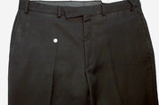 Calvin Klein Mens Slim fit Dress Pants 36 / 29 Black Solid Stretch
