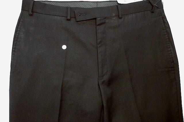 Calvin Klein Mens Slim fit Dress Pants 36 / 29 Black Solid Stretch