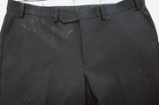 Bar Iii Mens Skinny fit Dress Pants 38 / 30 Black Solid Stretch