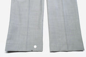 Calvin Klein Mens Slim fit Dress Pants 32 / 32 Light Grey Solid Stretch