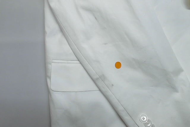 Tommy Hilfiger Mens Modern fit Suit Jacket Blazer 46 R White Solid Stretch