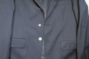Tommy Hilfiger Mens Modern fit Sport Coat Blazer 38 S Navy Blue Solid Stretch