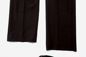 Calvin Klein Mens Slim fit Dress Pants 33 / 30 Black Solid Stretch