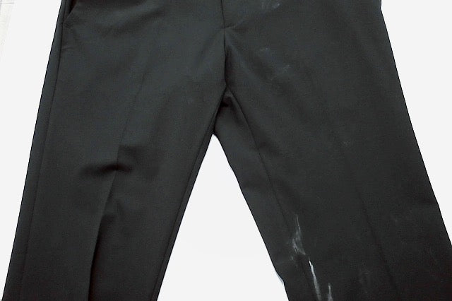 Kenneth Cole Mens Skinny fit Dress Pants 34 / 29 Black Solid Stretch