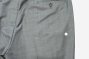 Calvin Klein Mens Slim fit Dress Pants 38 / 32 Mid Grey Solid Stretch