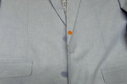 Bar Iii Mens Slim fit Suit Jacket Blazer 42 S Light Blue Solid Stretch