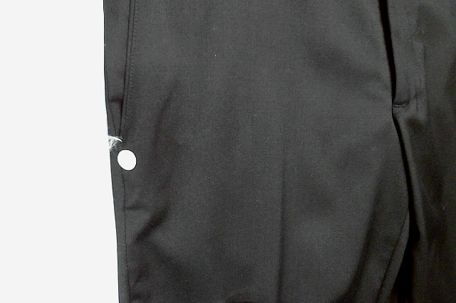 The Men's Store Mens Regular fit Dress Pants 32 / 32 Black Solid Stretch Wool