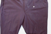 Michael Kors Mens Classic fit Dress Pants 42 / 30 Berry  Red Solid Stretch