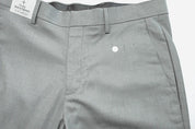 Kenneth Cole Mens Slim fit Dress Pants 30 / 32 Light Grey Solid Stretch