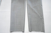 Hugo Boss Mens Extra-Slim fit Dress Pants 38 / 32 Light Grey Solid Stretch