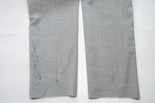 Hugo Boss Mens Extra-Slim fit Dress Pants 38 / 32 Light Grey Solid Stretch