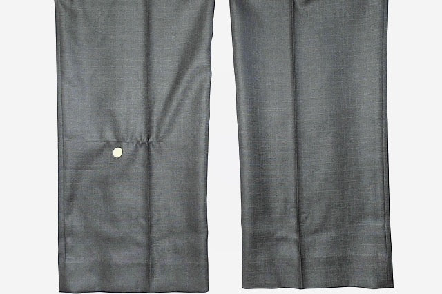 Kenneth Cole Mens Slim fit Dress Pants 36 / 30 Gun Metal Grey Solid Stretch