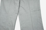 Kenneth Cole Mens Slim fit Dress Pants 38 / 30 Light Grey Solid Stretch
