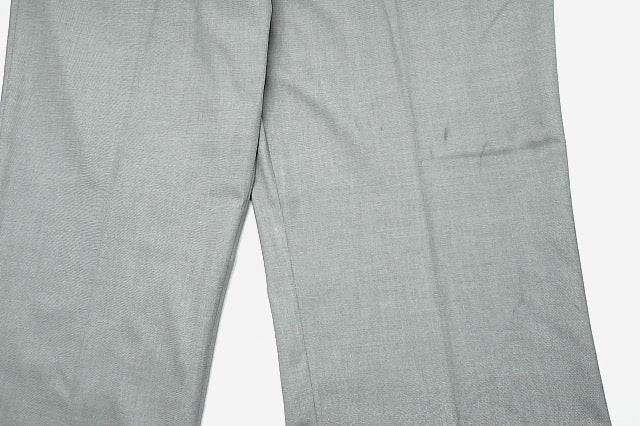 Kenneth Cole Mens Slim fit Dress Pants 38 / 30 Light Grey Solid Stretch