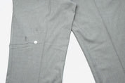 Kenneth Cole Mens Slim fit Dress Pants 38 / 30 Light Grey Solid Stretch