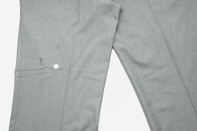 Kenneth Cole Mens Slim fit Dress Pants 38 / 30 Light Grey Solid Stretch