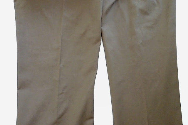 Michael Kors Mens Classic fit Dress Pants 34 / 34 Brown Solid Stretch